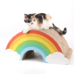 Rainbow Scratch Cat Claw Plate