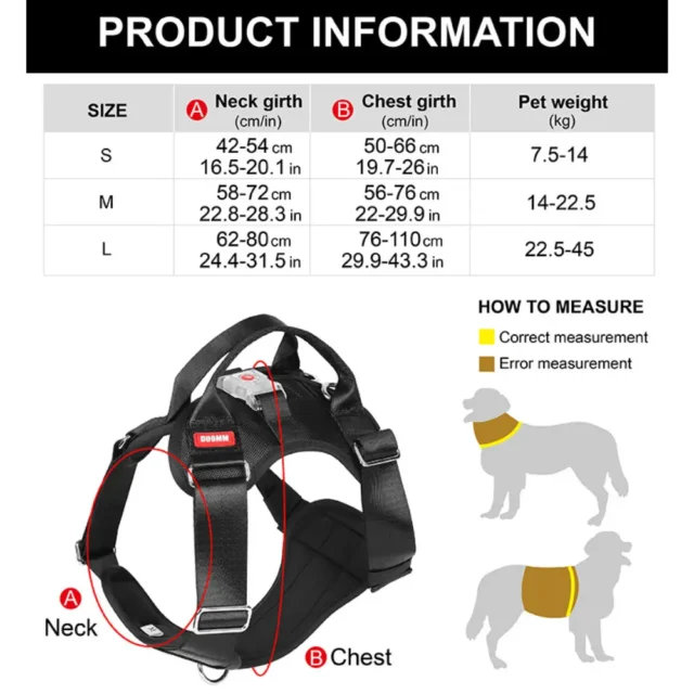 Waterproof Pet LED Harness