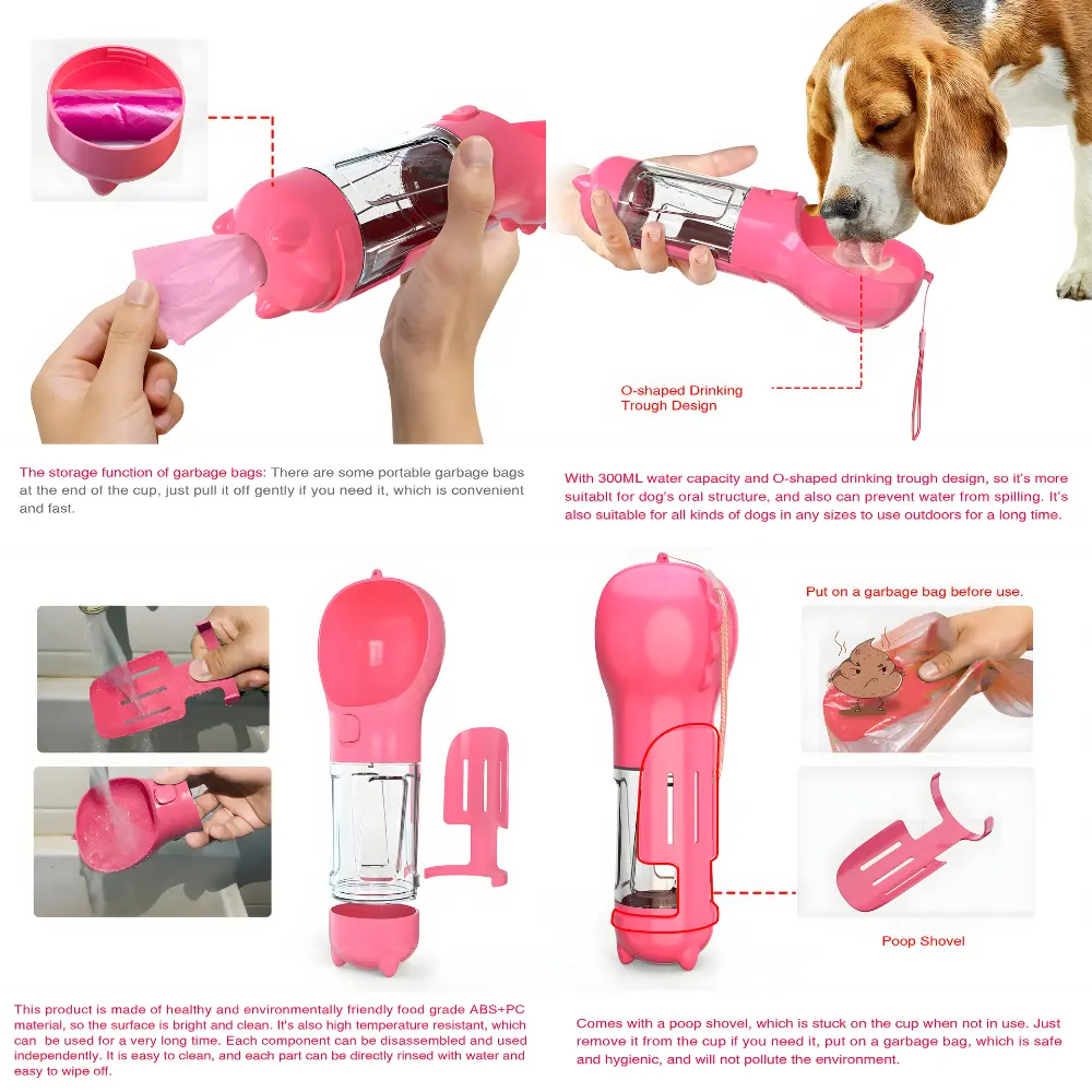 Pet Water And Food Bottle