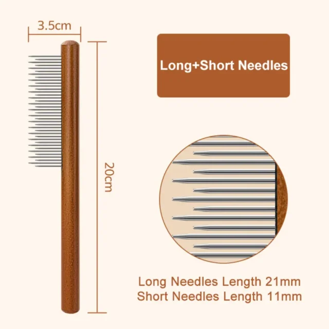 Pet Hair Removal Comb Grooming Tool