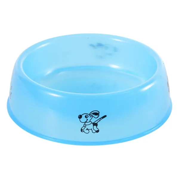 Pet Plastic Bowls Reusable Pet Food Bowl
