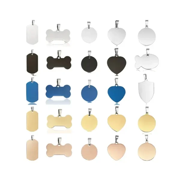 Silicone Pet ID Name Tag