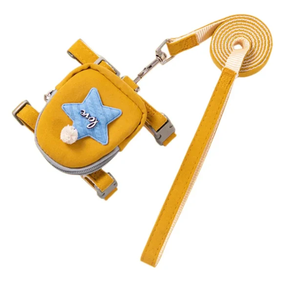 Adjustable Pet Harness and Leash for Walking