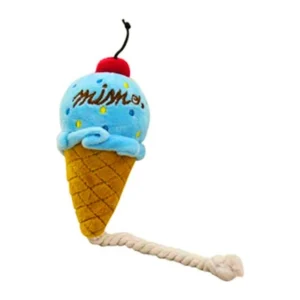 Ice Cream Plush Dog Toy