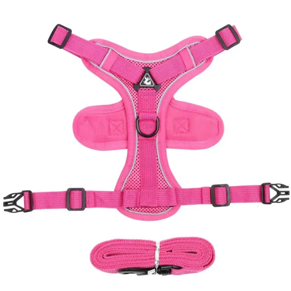 Adjustable Pet Harness with Leash