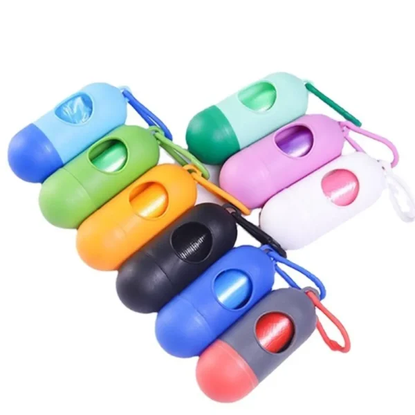 Dog Poop Bag Dispenser Portable Outdoor