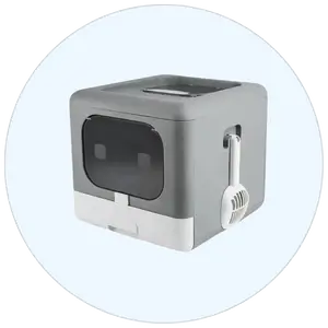 Outdoor Top Entry Cat Litter Box