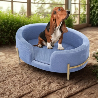Elevated Soft Sofa Bed for Small Pets (2)
