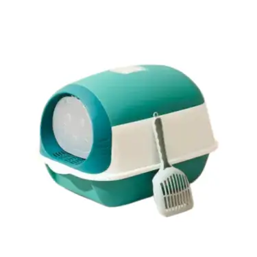 Fully Enclosed Cat Litter Box