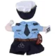 Pet Police Uniform Funny Clothe (1)