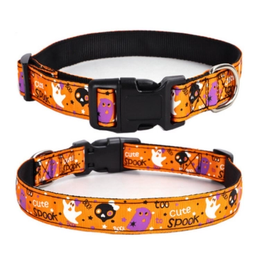 Pets Collar Tribal Pattern Adjustable Puppy (7)