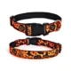 Pumpkin Hat Dog Collar Tribal Pattern Adjustable Puppy