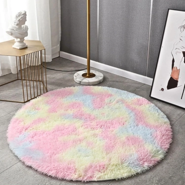 Pet-Bed-Mat-Soft-Touch-Fluffy-Round-4.webp