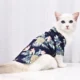 Pet Clothes Floral Kitten T-shirt (29)