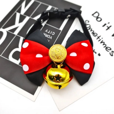 Pet-Handmade-Collar-Vintage-Mickey-Bowknot-Bell-6.webp